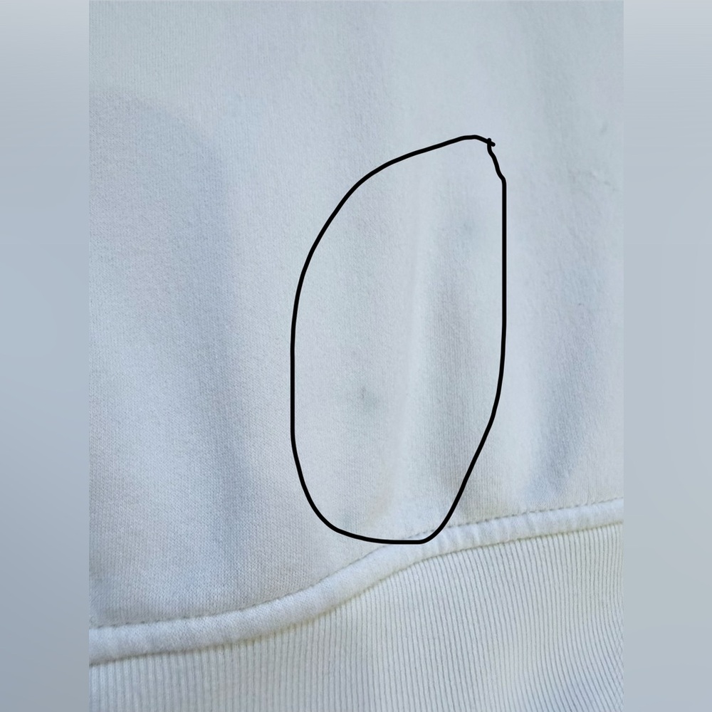 Athleta Cream Crewneck Sweatshirt XS - Picture 6 of 9
